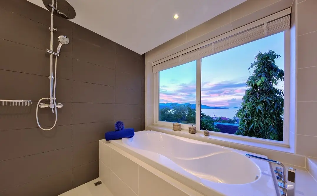 3-Bedroom Seaview Villa at Bangrak Koh Samui