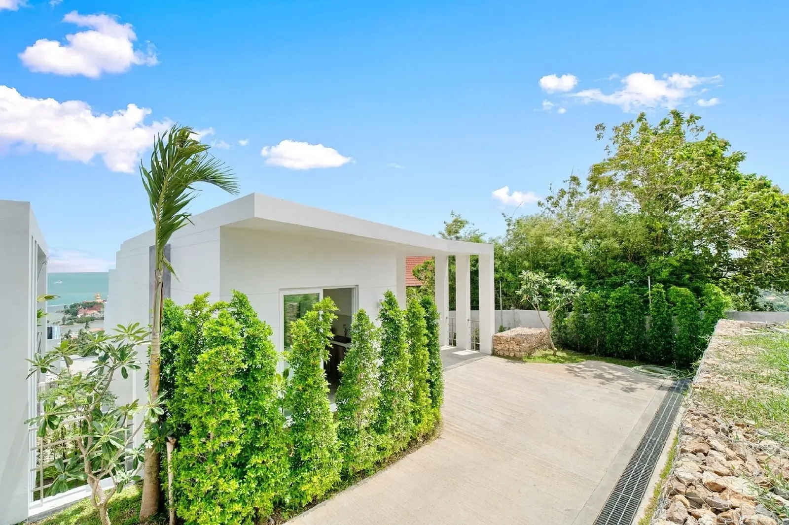 Villa V avec vue sur la mer de 3 chambres à Bangrak Koh Samui