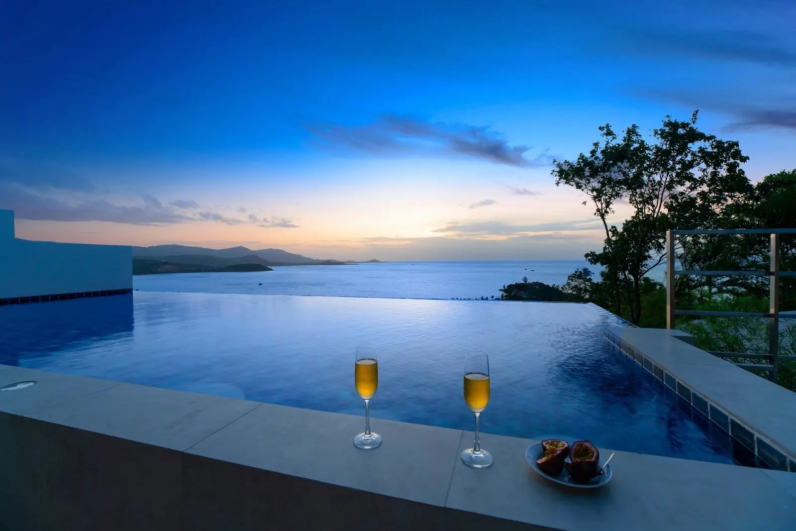 Villa V avec vue sur la mer de 3 chambres à Bangrak Koh Samui