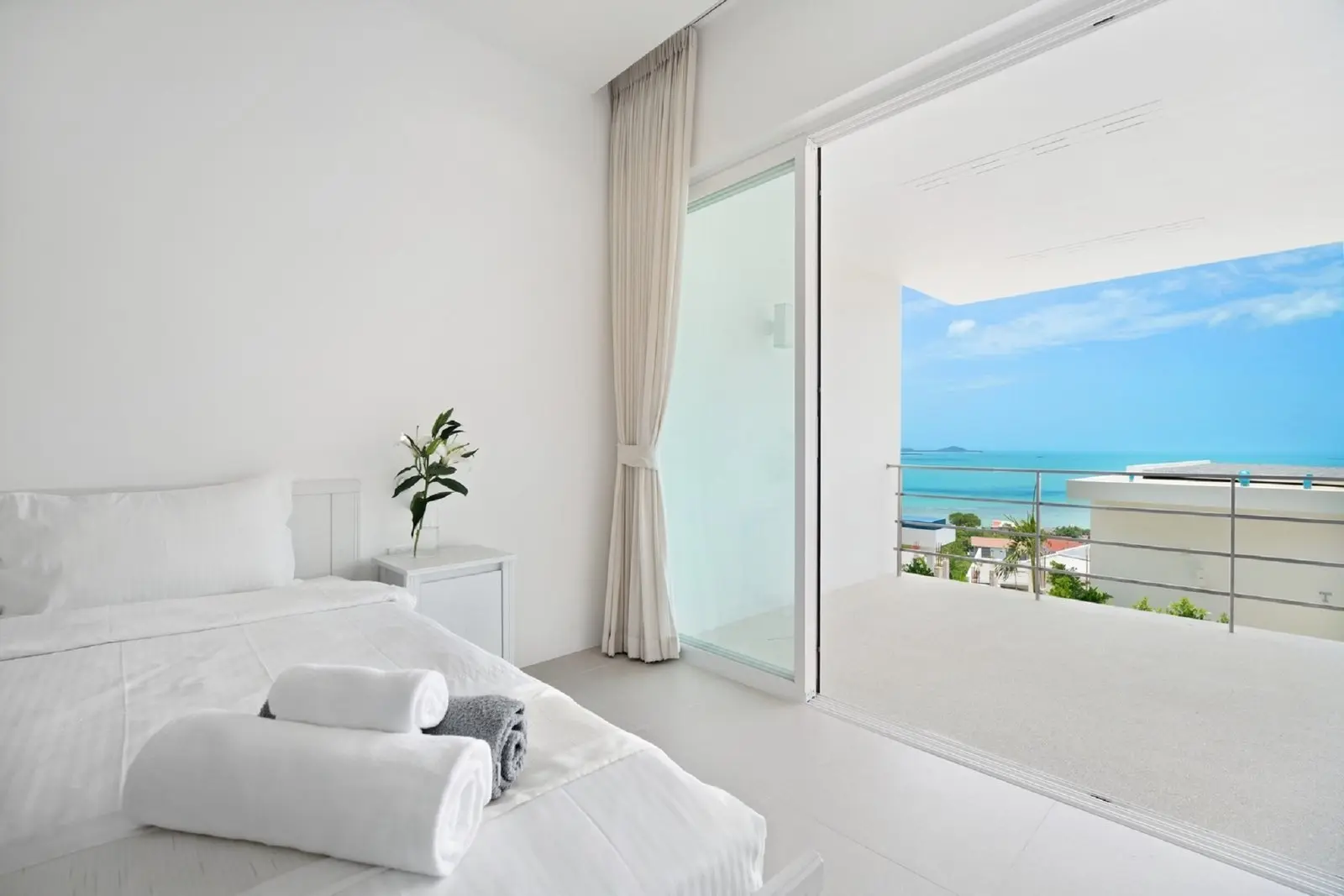 3-Bedroom Sea View Villa V at Bangrak Koh Samui