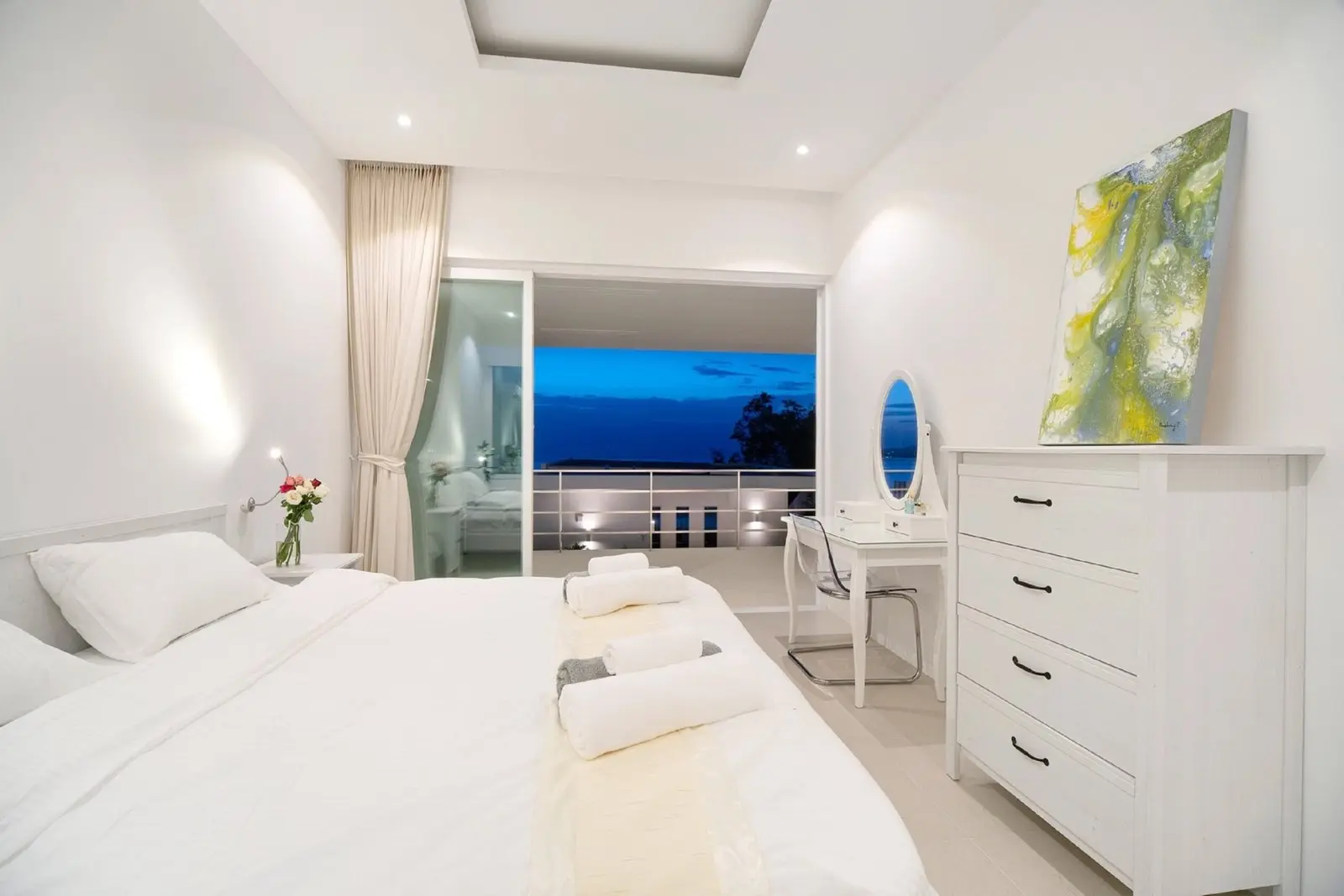 3-Bedroom Sea View Villa V at Bangrak Koh Samui