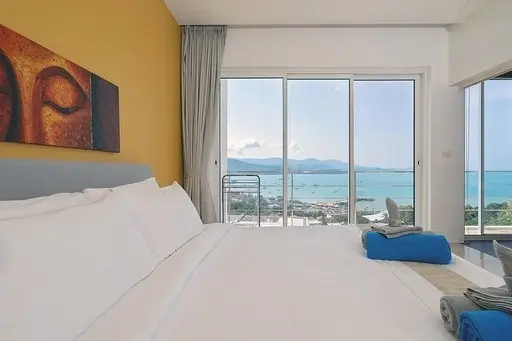 3-Bedroom Apartment Sea View Q 1 at Bangrak Samui