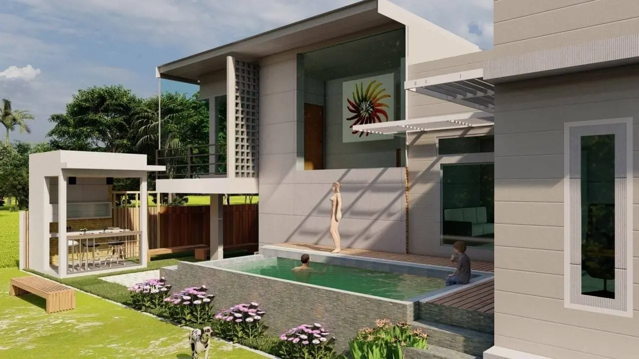 Off Plan Contemporary 3 Bedroom Pool Villa