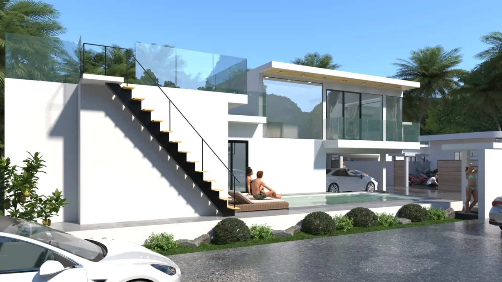 Off Plan Contemporary 3 Bedroom Pool Villa