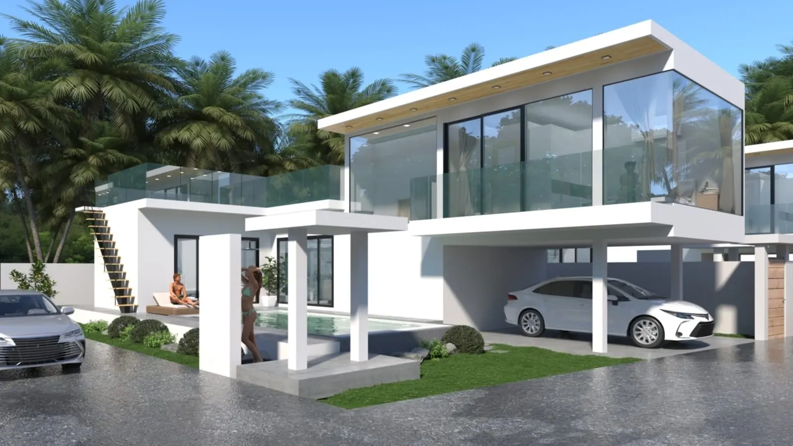 Off Plan Contemporary 3 Bedroom Pool Villa