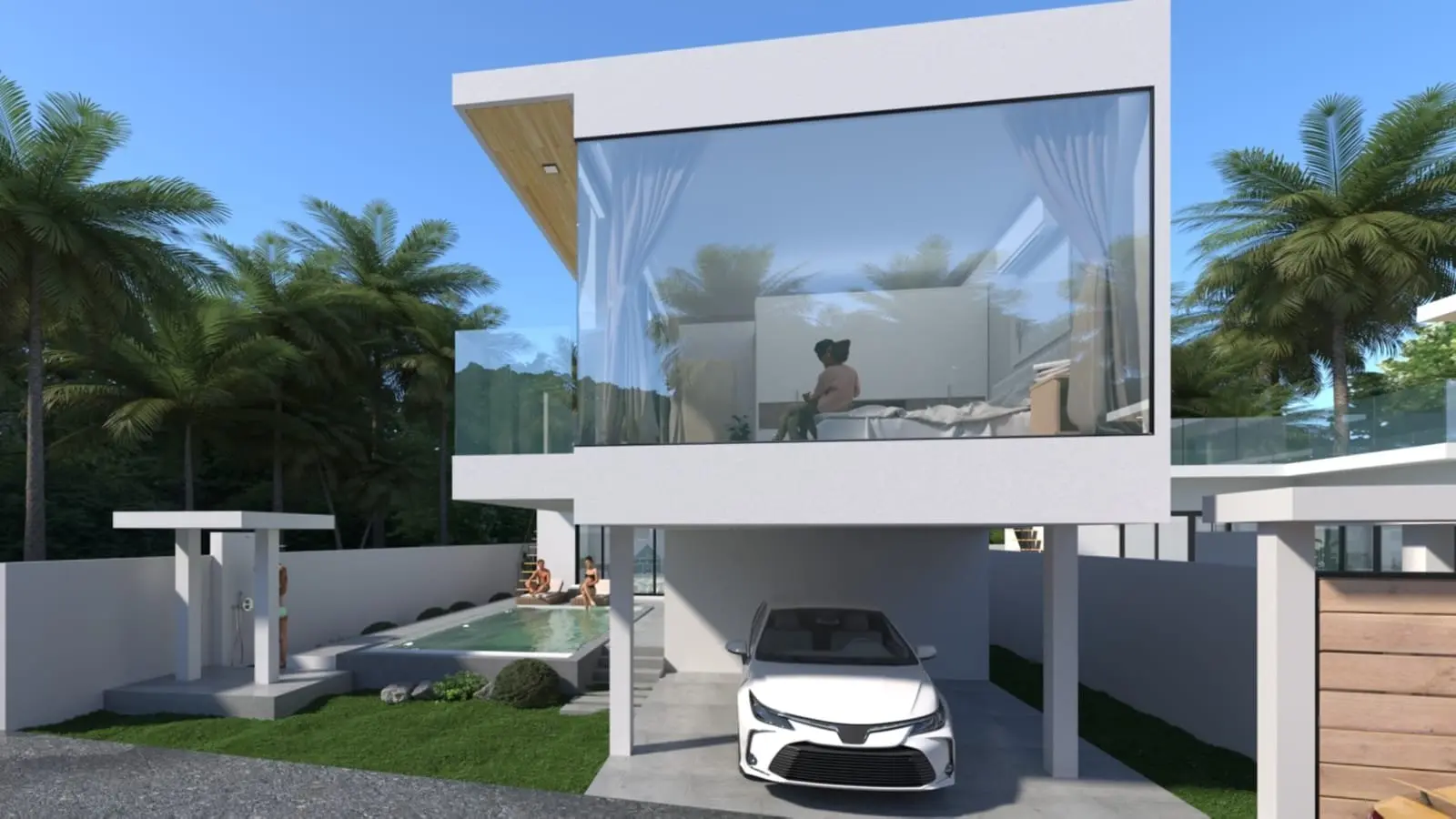 Off Plan Contemporary 3 Bedroom Pool Villa