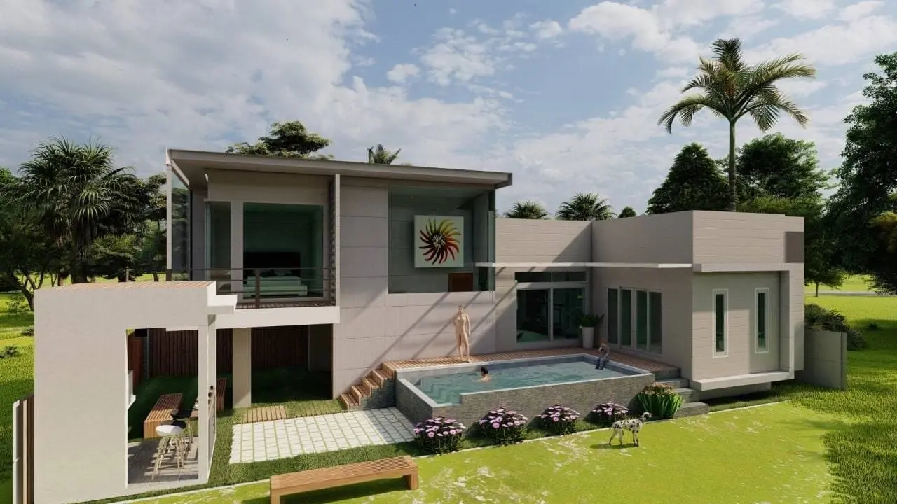 Off Plan Contemporary 3 Bedroom Pool Villa