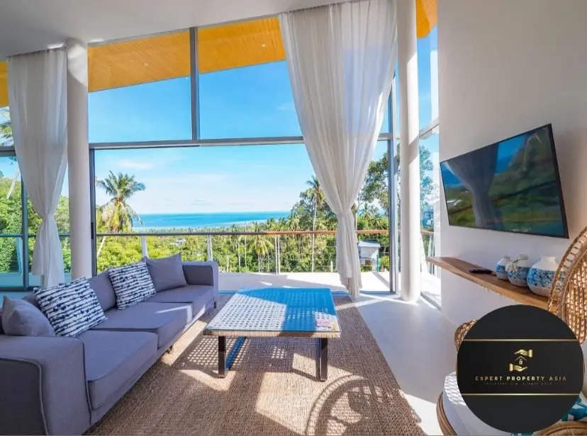 Villa panoramique exclusive de 4 chambres avec vue sur la mer