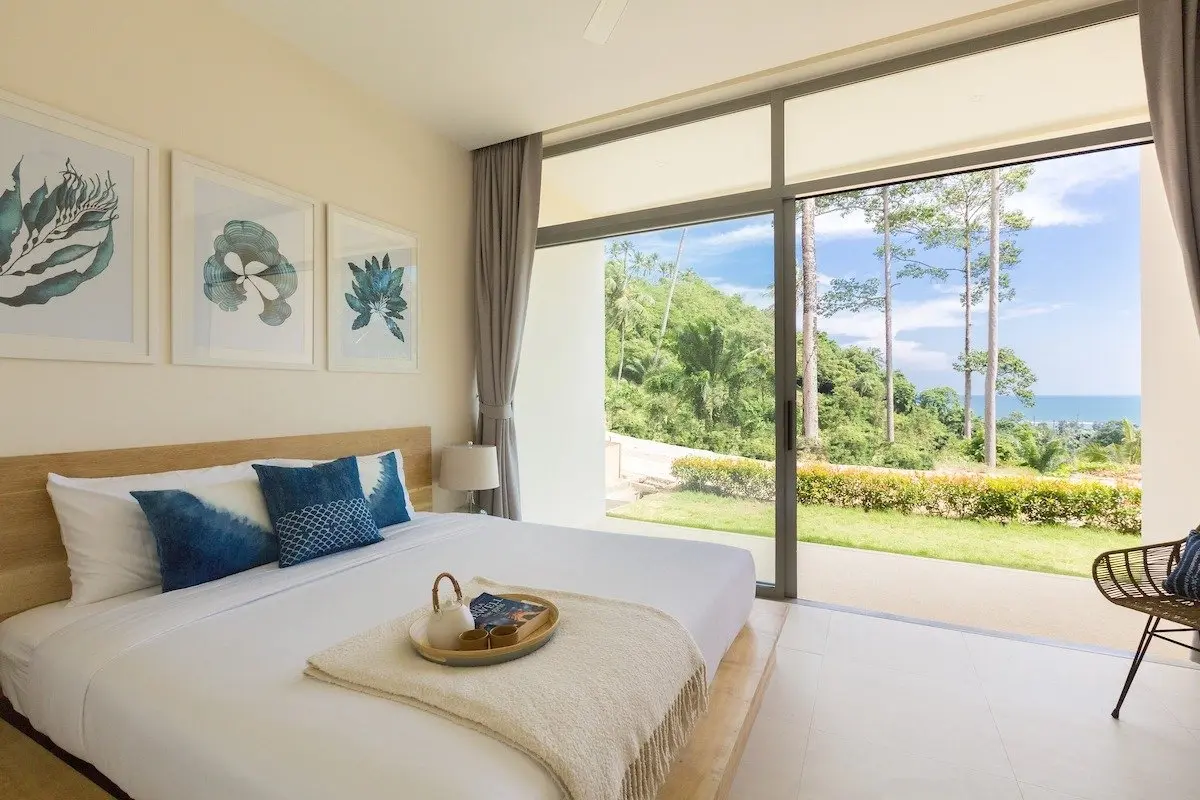 Villa avec vue sur la mer 3 chambres, Lamai, Koh Samui - Propriété en pleine propriété