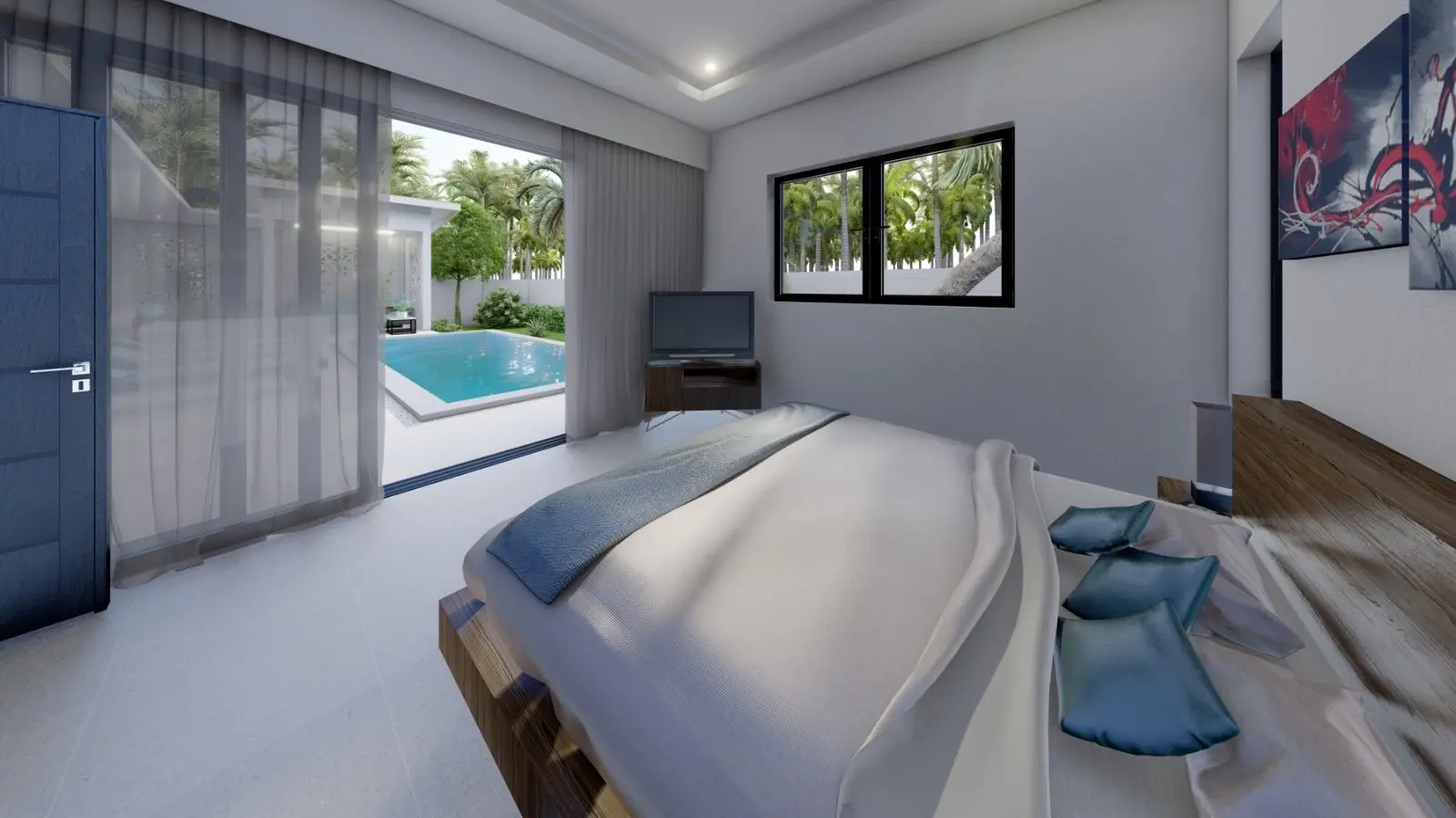 3-5 Bedroom Pool Villas Near Lamai Center