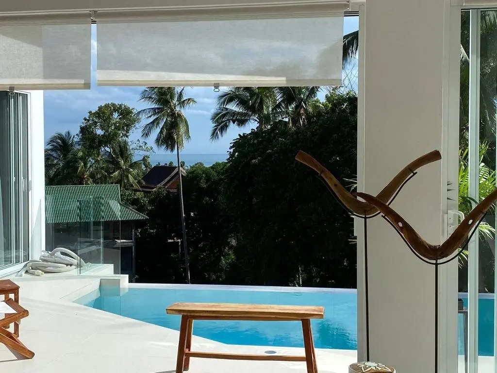 Villa privée avec piscine de 2 chambres à vendre avec meubles sur mesure