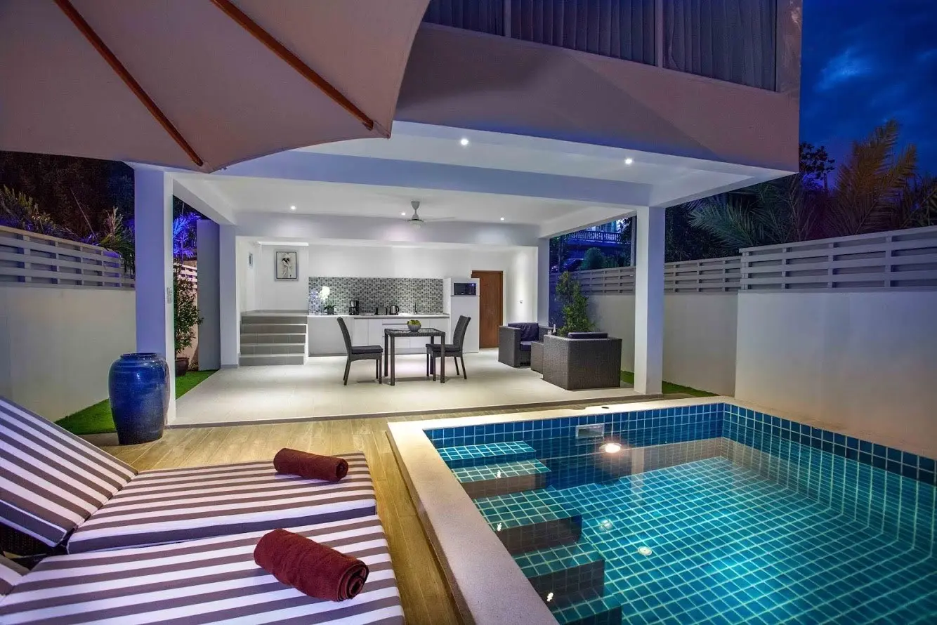 15 Modern Pool Villas Resort Near Choeng Mon Beach