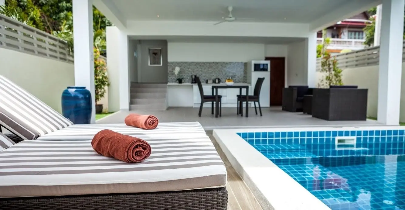 15 Modern Pool Villas Resort Near Choeng Mon Beach