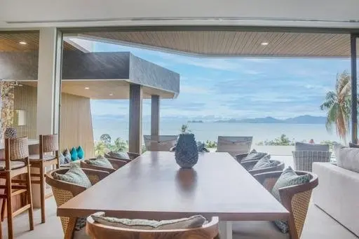 Villa de 5 chambres avec vue sur la mer à Bangpor Koh Samui