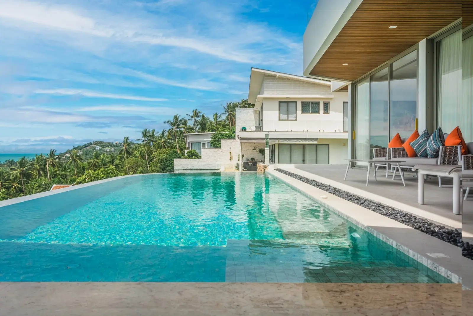 Villa de 5 chambres avec vue sur la mer à Bangpor Koh Samui