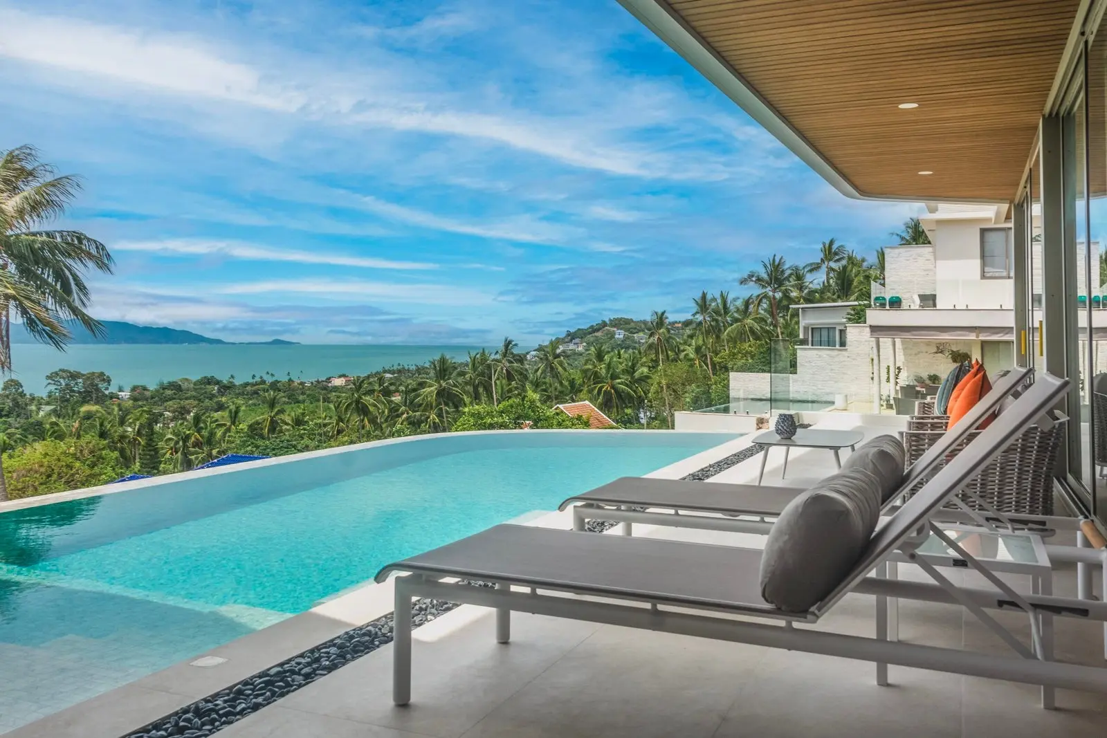 Villa de 5 chambres avec vue sur la mer à Bangpor Koh Samui