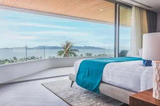 Villa de 5 chambres avec vue sur la mer à Bangpor Koh Samui