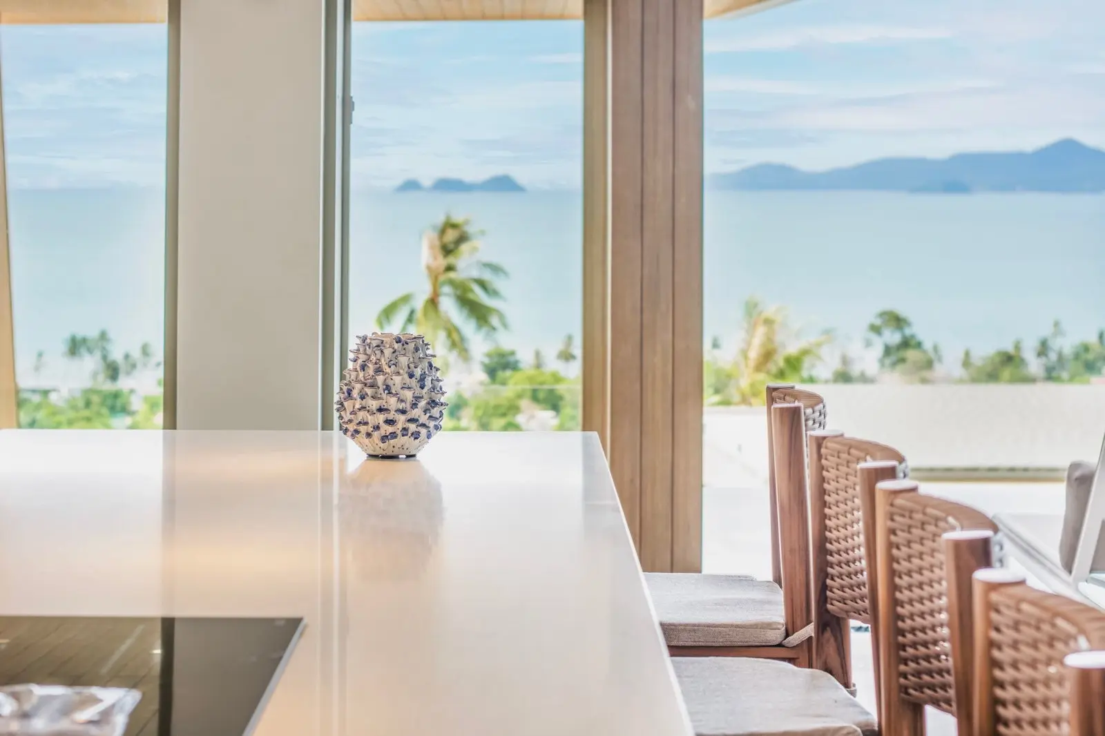 Villa de 5 chambres avec vue sur la mer à Bangpor Koh Samui