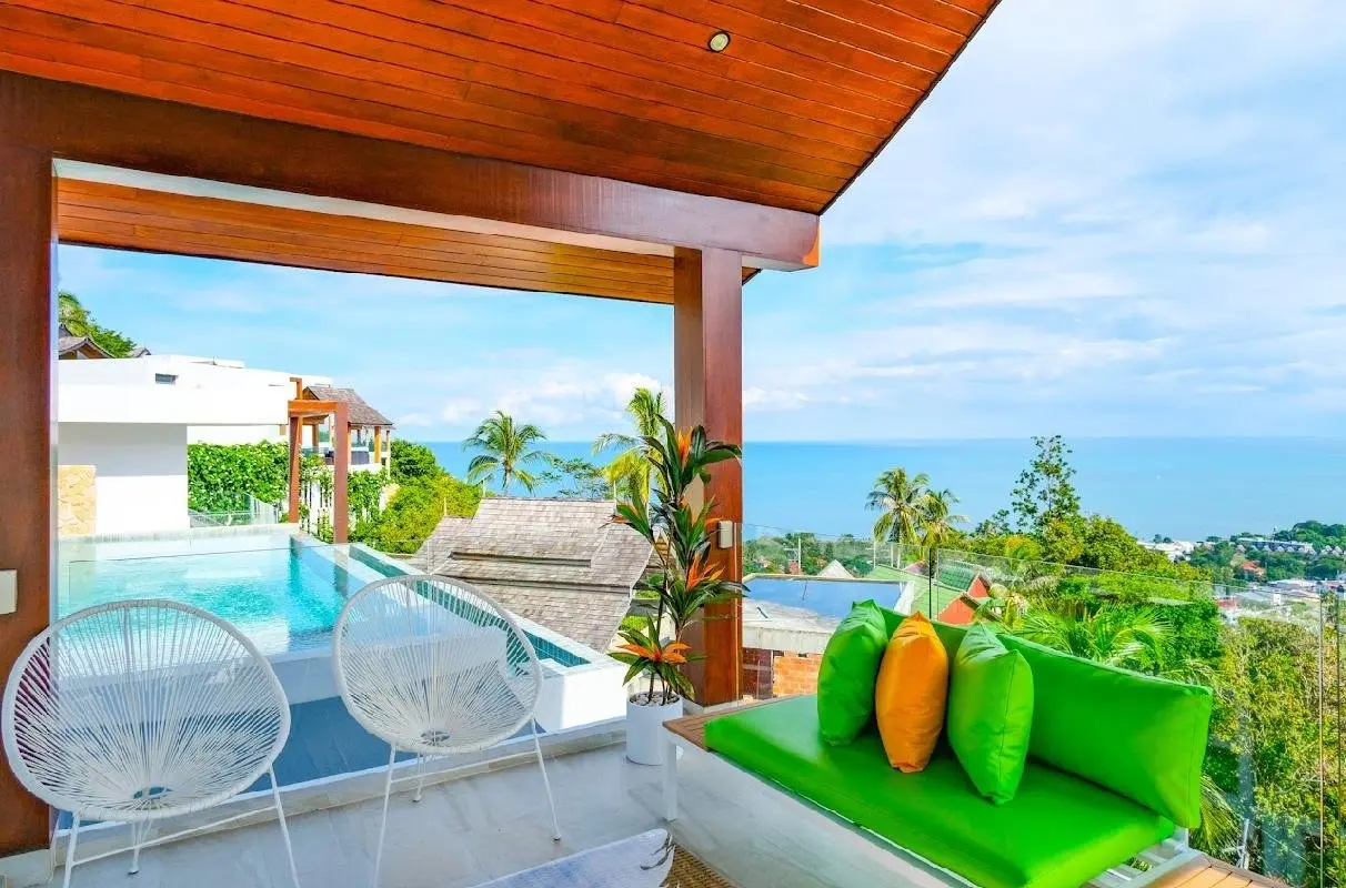 3 Bedroom Luxurious Seaview in Lamai "RENT"