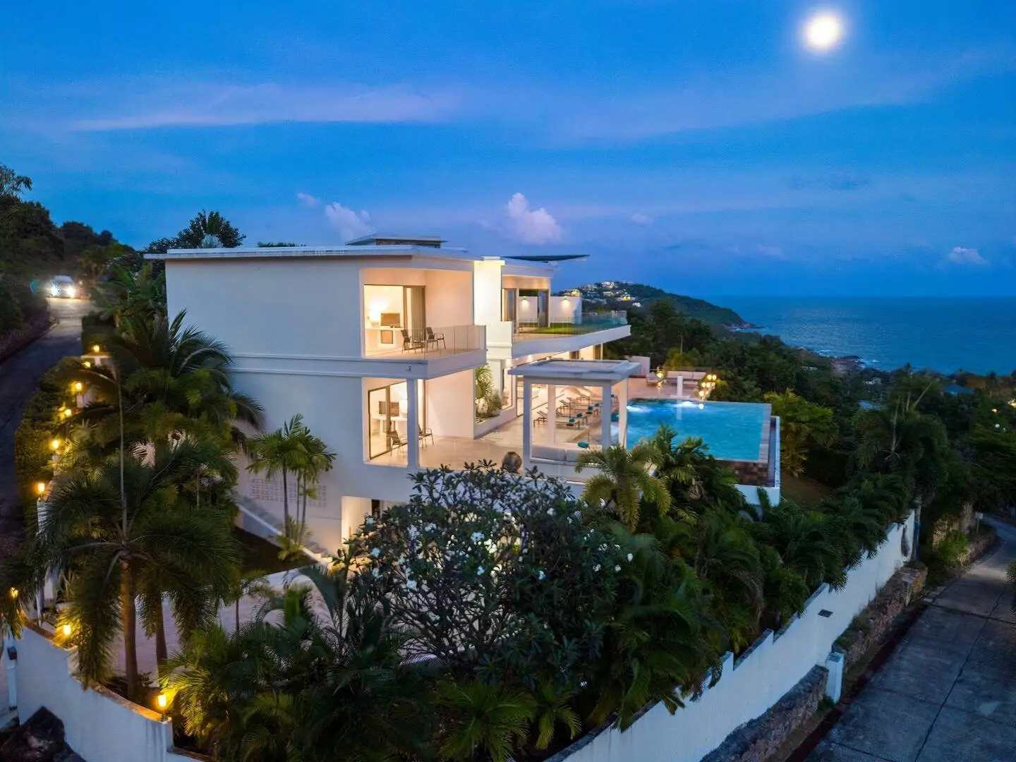 Villa de 5 Chambres avec Vue sur Mer à Louer à Choeng Mon