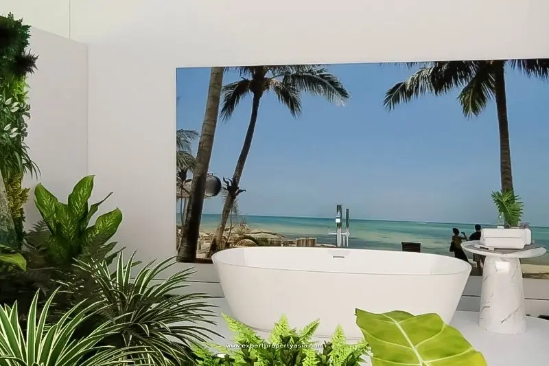 Villa avec 3-4 chambres et piscine à Taling Ngam Koh Samui Propriété à titre gratuit