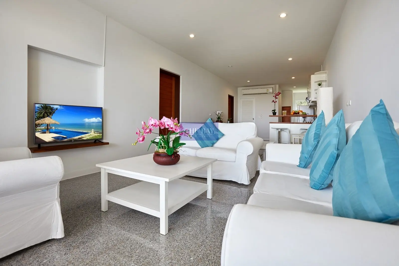 For Sale: Luxurious 2-BR Seaside Condo with Stunning Sea Views in Plaileam, Koh Samui