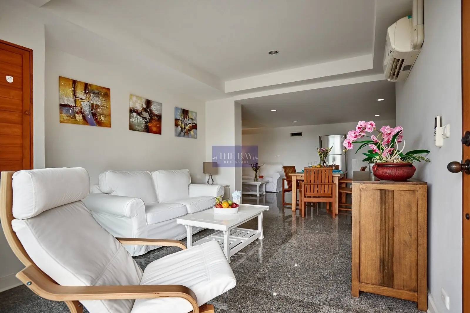 For Sale: Breathtaking 1-BR Seaside Condo with Stunning Sea Views in Plaileam, Koh Samui