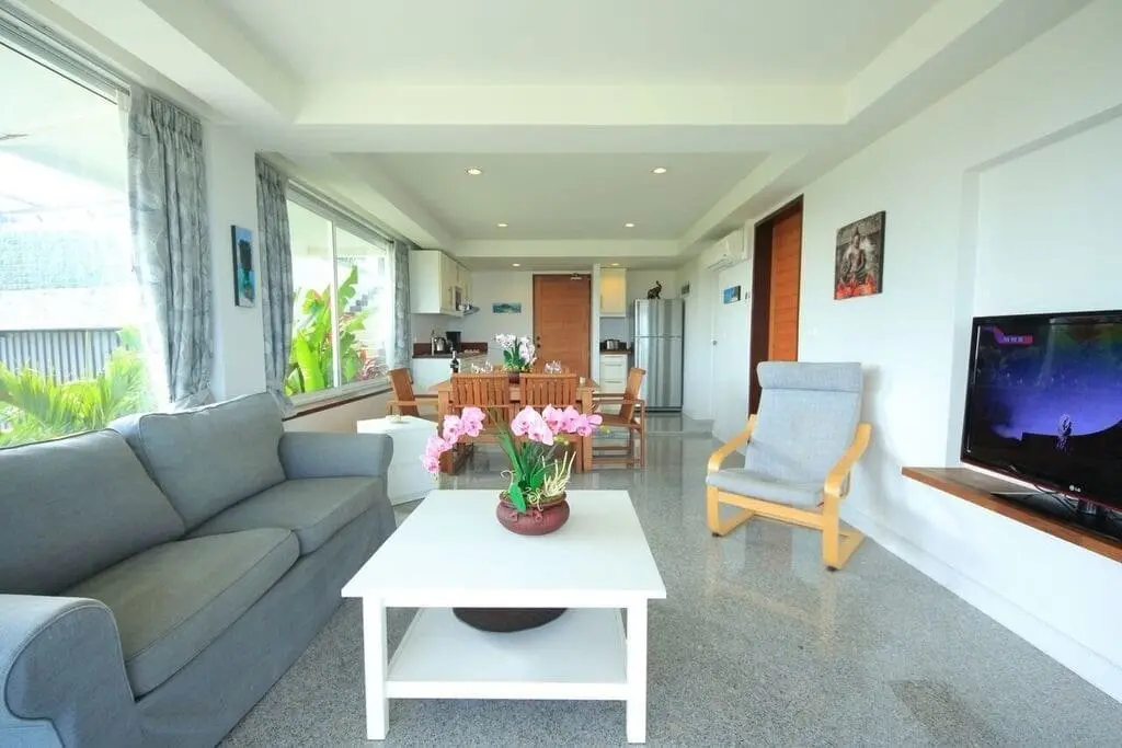 À vendre : Appartement 1 chambre en bord de mer à Plaileam Koh Samui