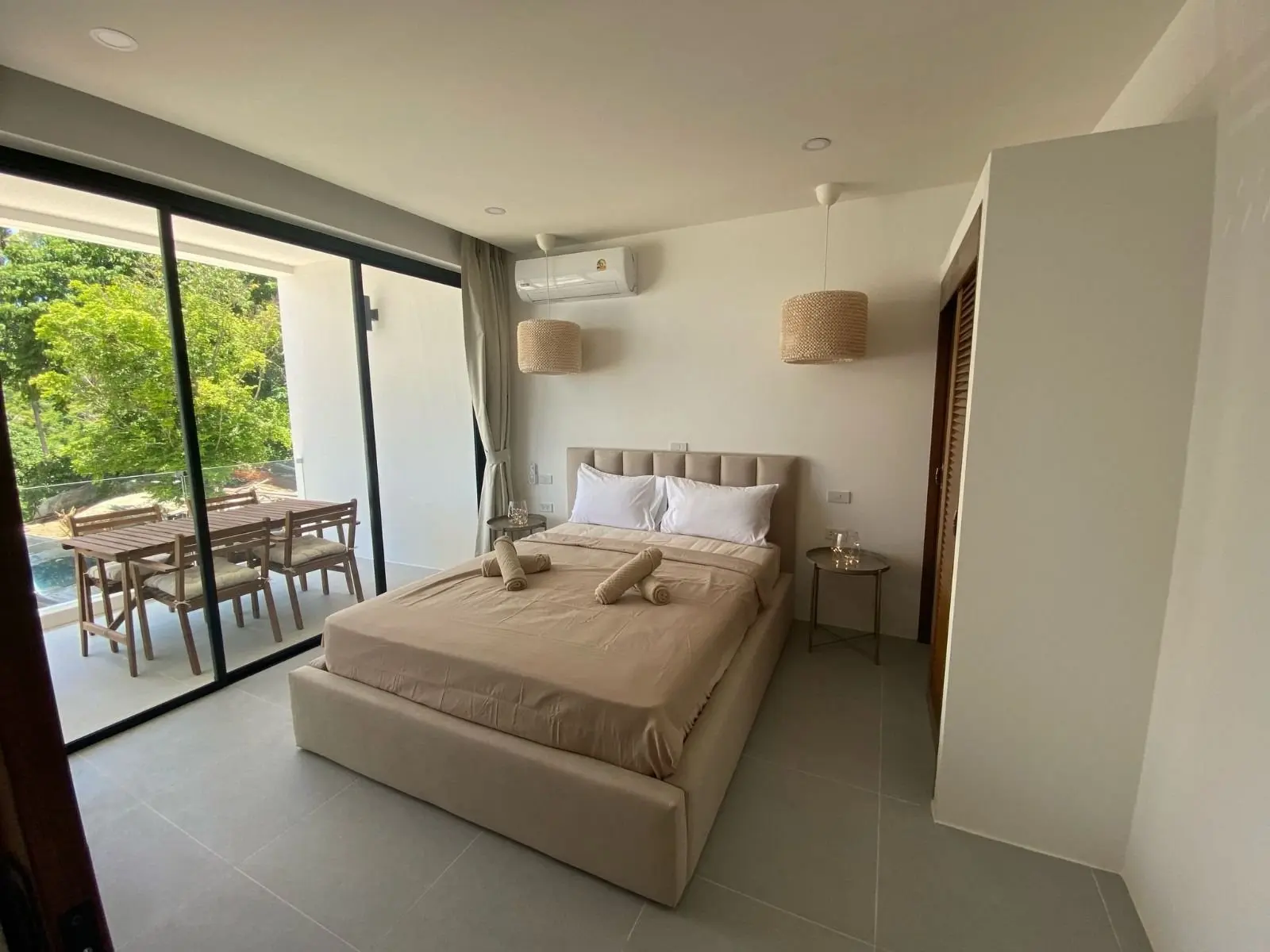 Appartement 2 chambres avec vue sur la mer et piscine privée à Lamai, Koh Samui – Propriété pleine propriété