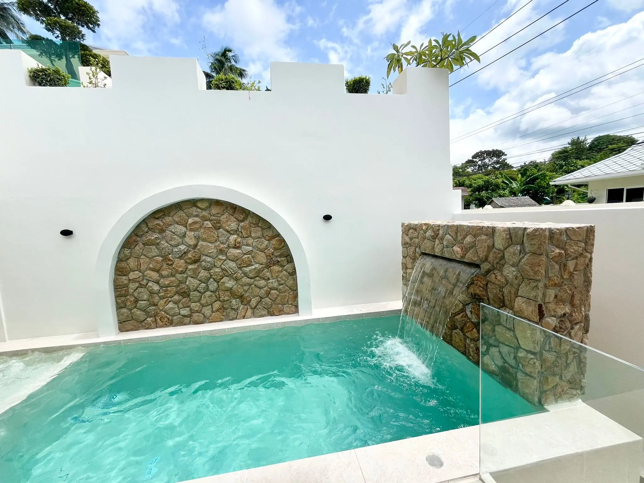 Villa avec 1 chambre et piscine à Tailing Ngam Koh Samui Propriété libre