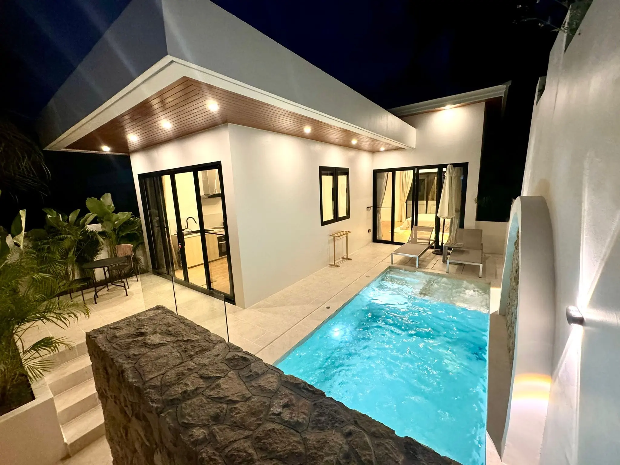 Villa avec 1 chambre et piscine à Tailing Ngam Koh Samui Propriété libre