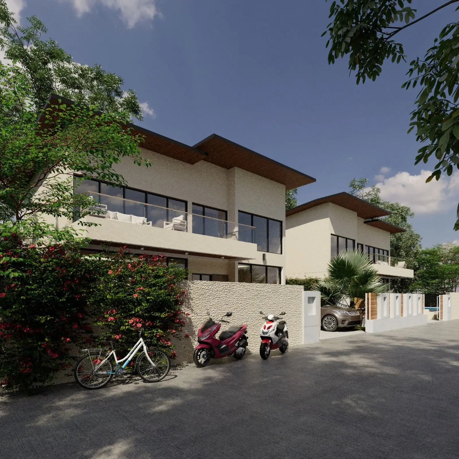 Villa avec piscine de 3 chambres à Taling Ngam Koh Samui Propriété libre