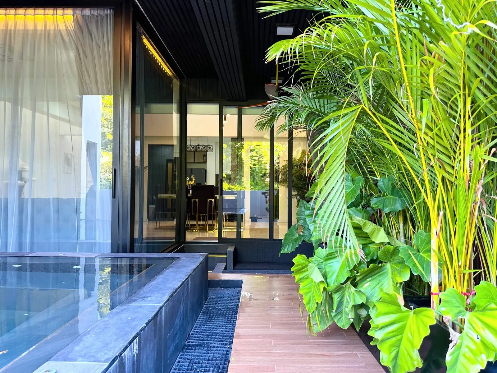 Maison de ville moderne de 2 chambres avec piscine à Plai Laem, Koh Samui LOUER