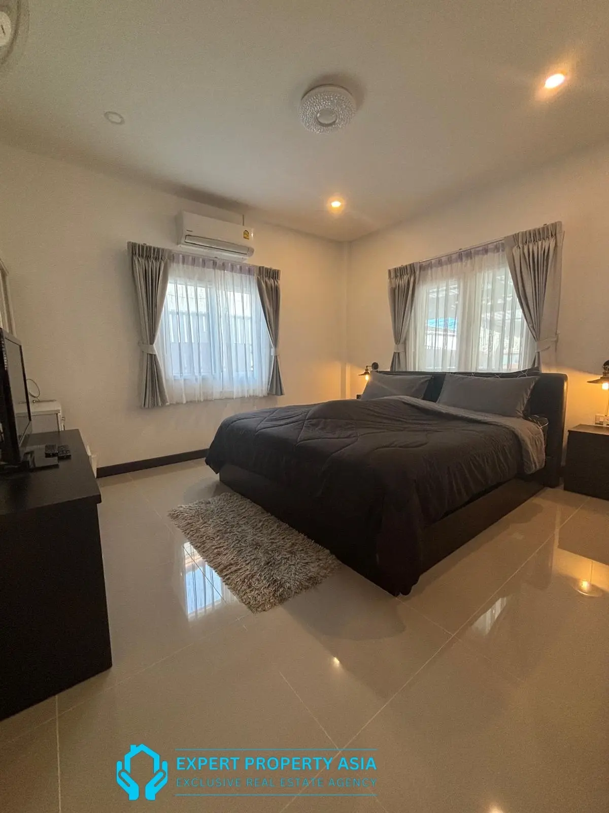 "Charming 2-Bedroom Villa with Shared Pool in Prime Choeng Mon Location"