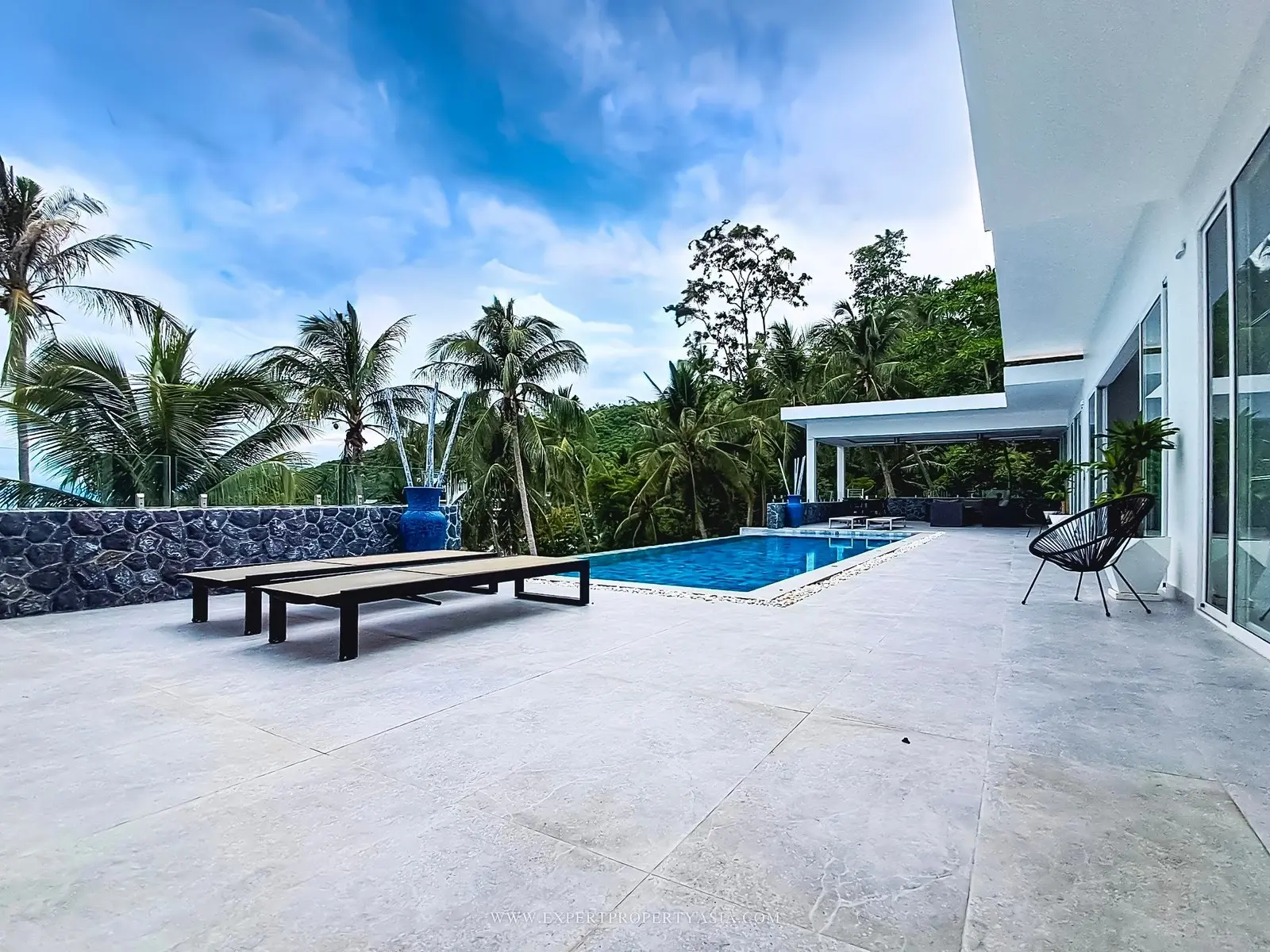 Villa de 4 chambres avec vue sur la mer à Lamai Koh Samui LOCATION