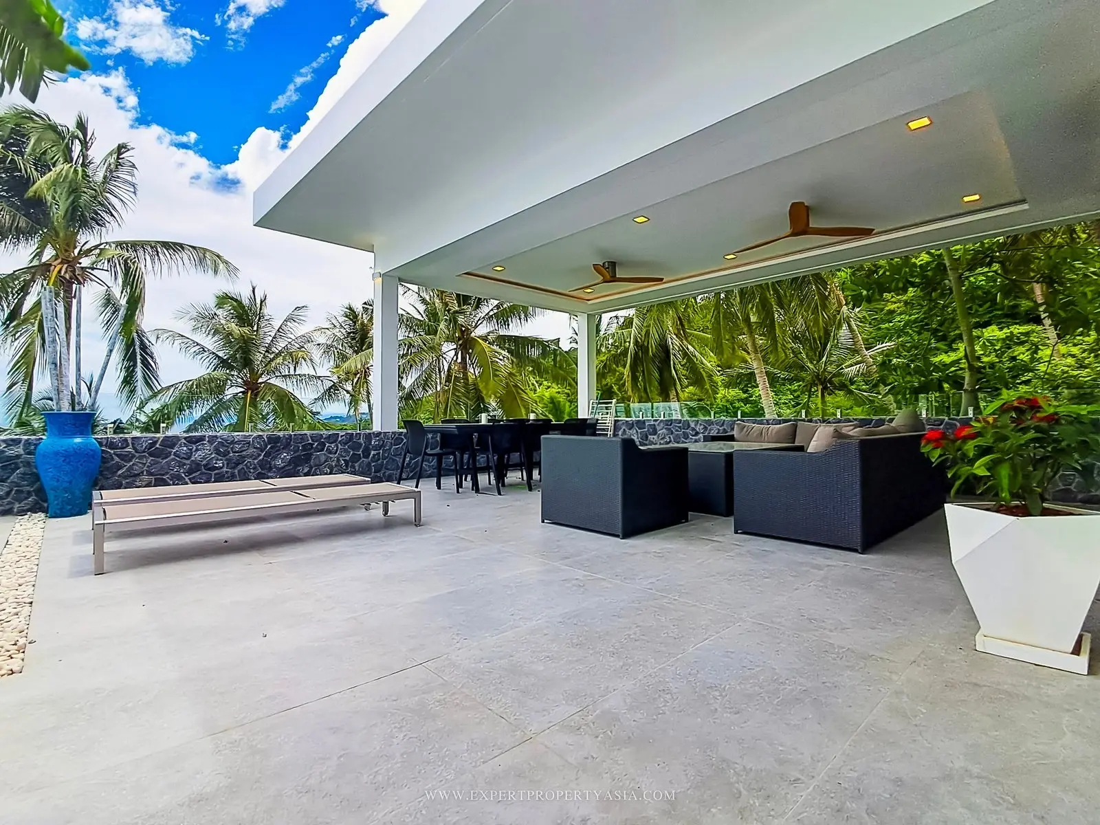 Villa de 4 chambres avec vue sur la mer à Lamai Koh Samui LOCATION