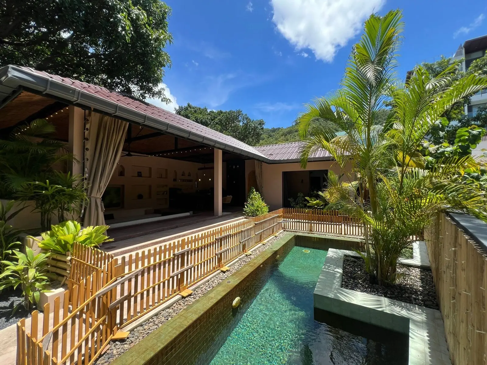 Villa de style Bali avec piscine, 3 chambres, Plai Laem, Koh Samui “Pleine propriété”