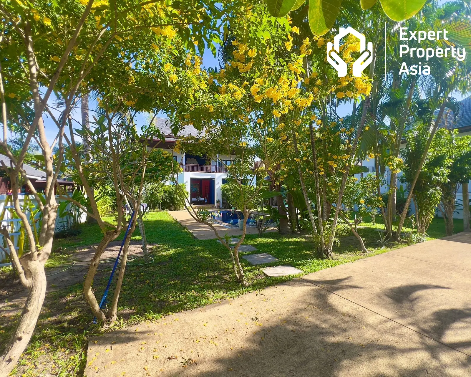 Villa de jardin avec piscine 3 chambres près de la plage à Maenam, Koh Samui “Propriété libre”