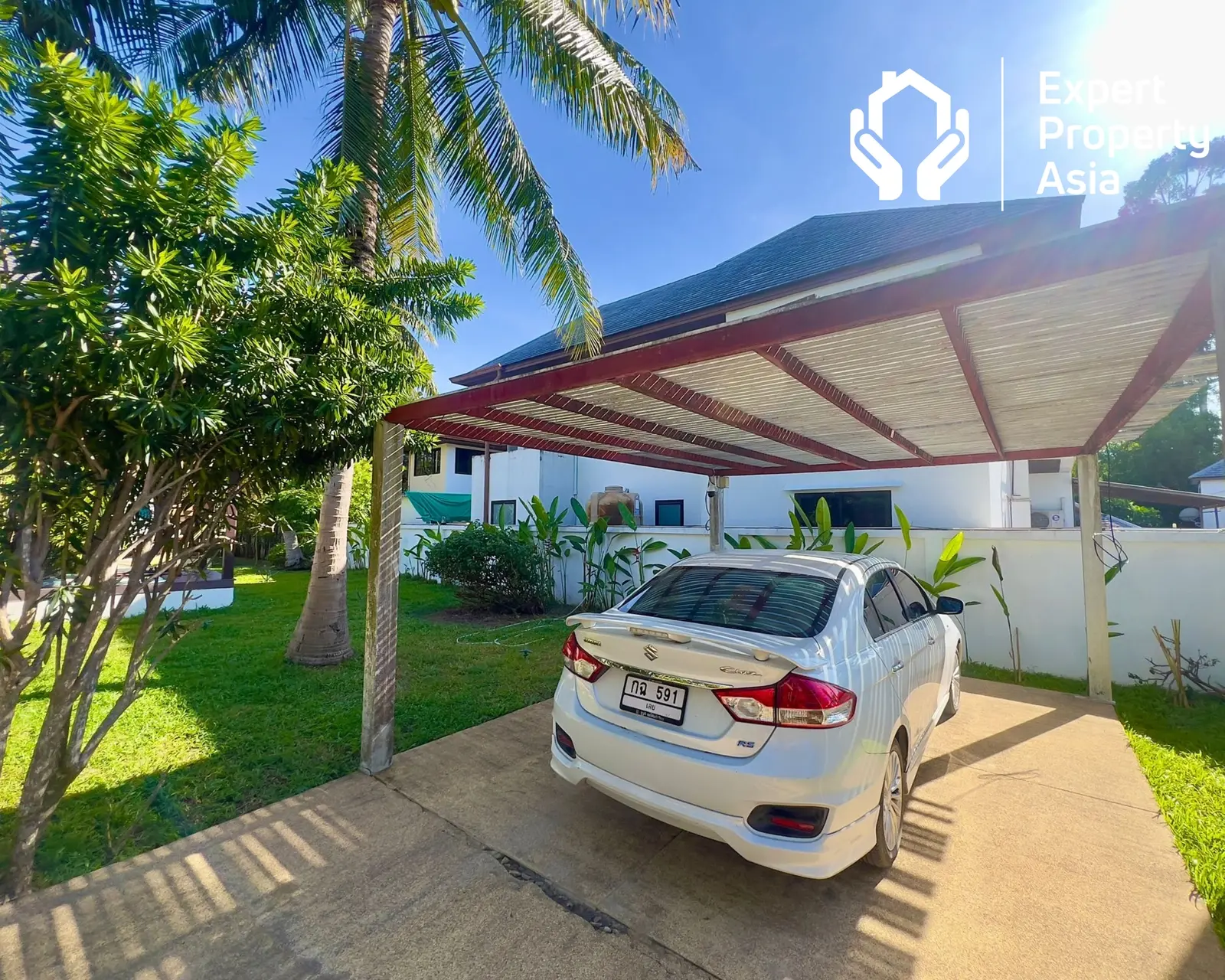 Villa de jardin avec piscine 3 chambres près de la plage à Maenam, Koh Samui “Propriété libre”