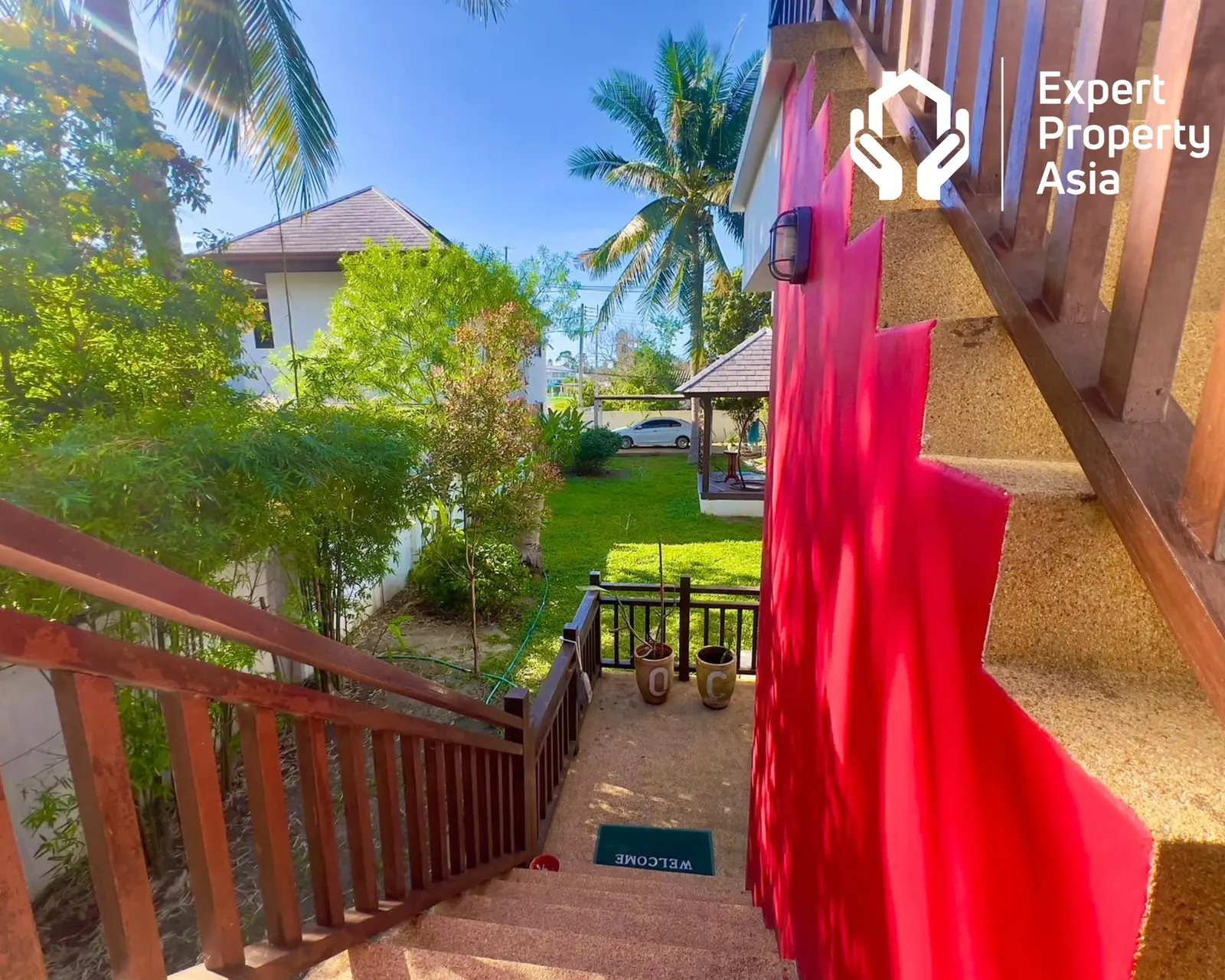 Villa de jardin avec piscine 3 chambres près de la plage à Maenam, Koh Samui “Propriété libre”