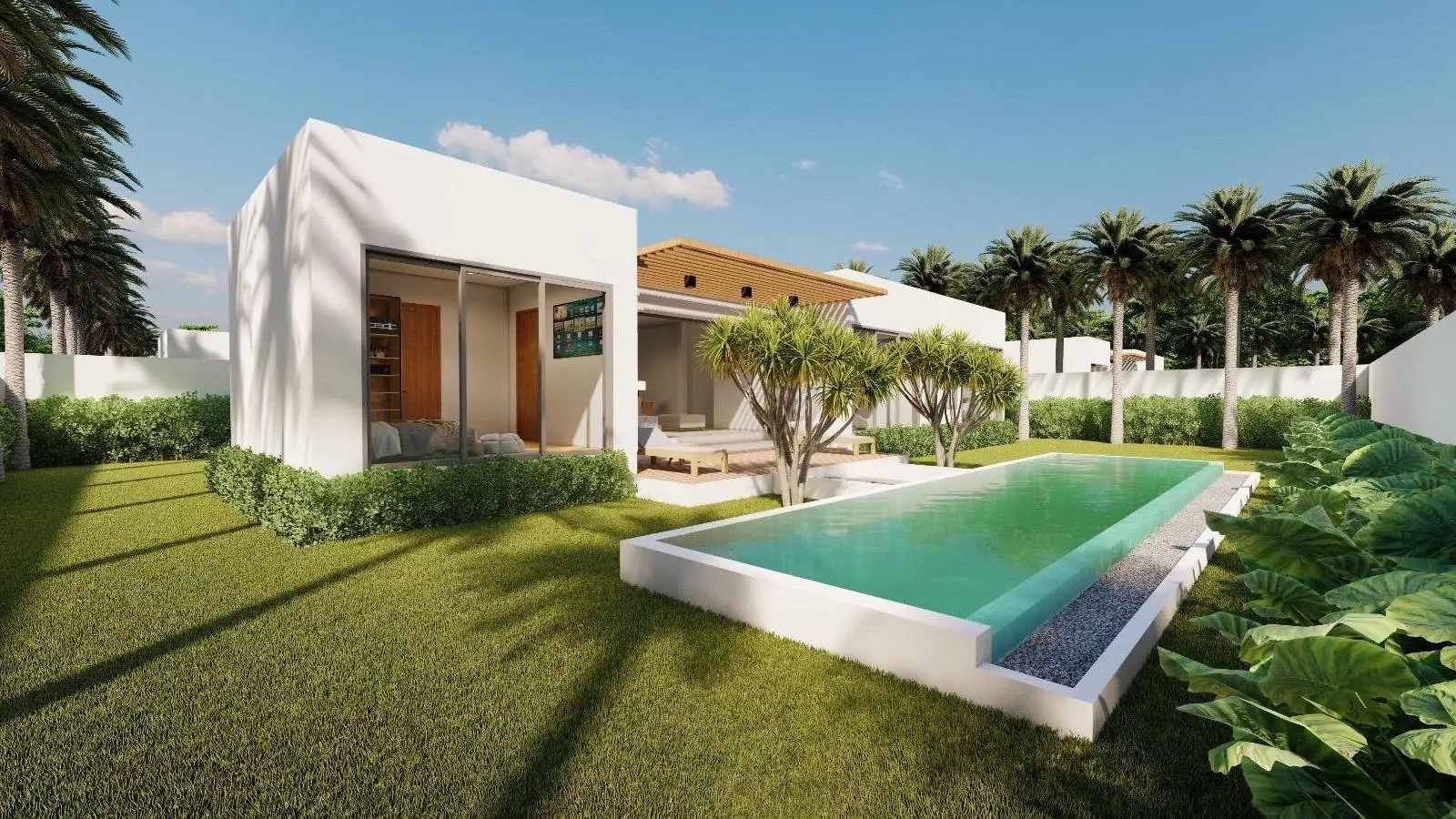 Luxury 2-Bedroom and 3-Bedroom Villas Just 2 Minutes from the Beach in Lam Set, Koh Samui "Leasehold"