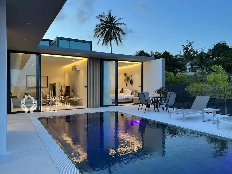 "Luxury Villa Estate for Sale in Choengmon – Prime Beachside Investment in Koh Samui"