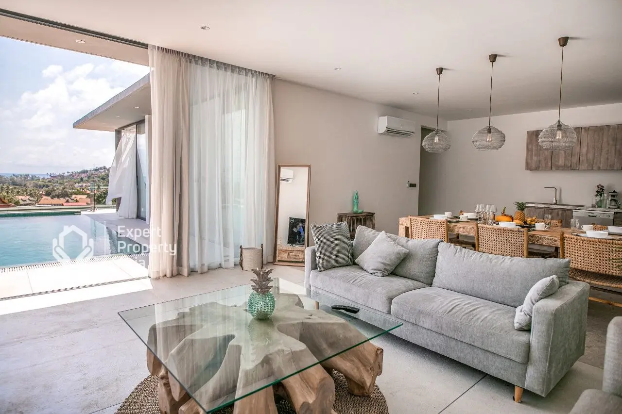 "Luxury Villa Estate for Sale in Choengmon – Prime Beachside Investment in Koh Samui"