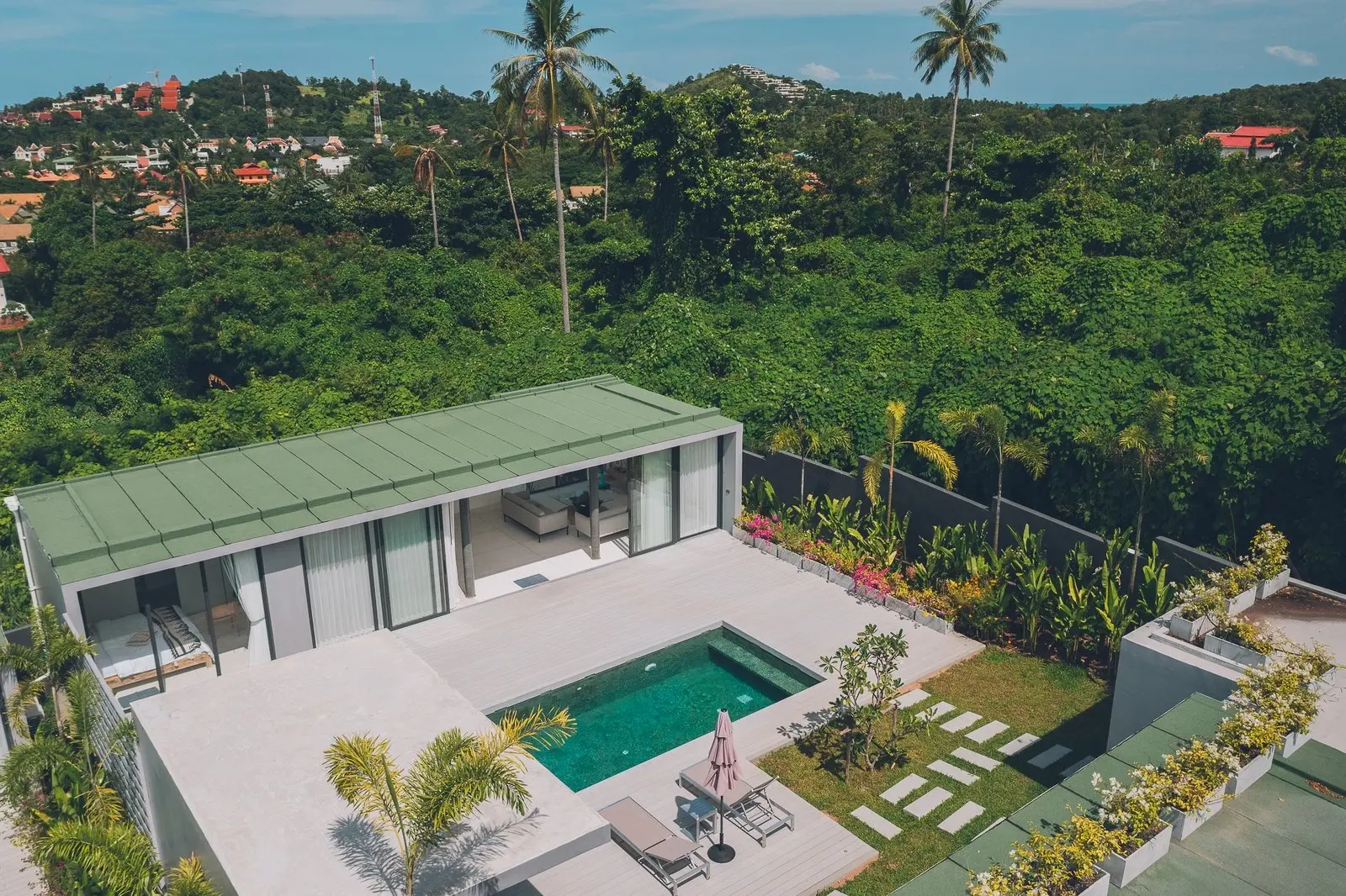 "Retraite Élégante de Villa de 18 Chambres avec Vue Imprenable sur la Mer à Koh Samui" 'Plein Propriété'