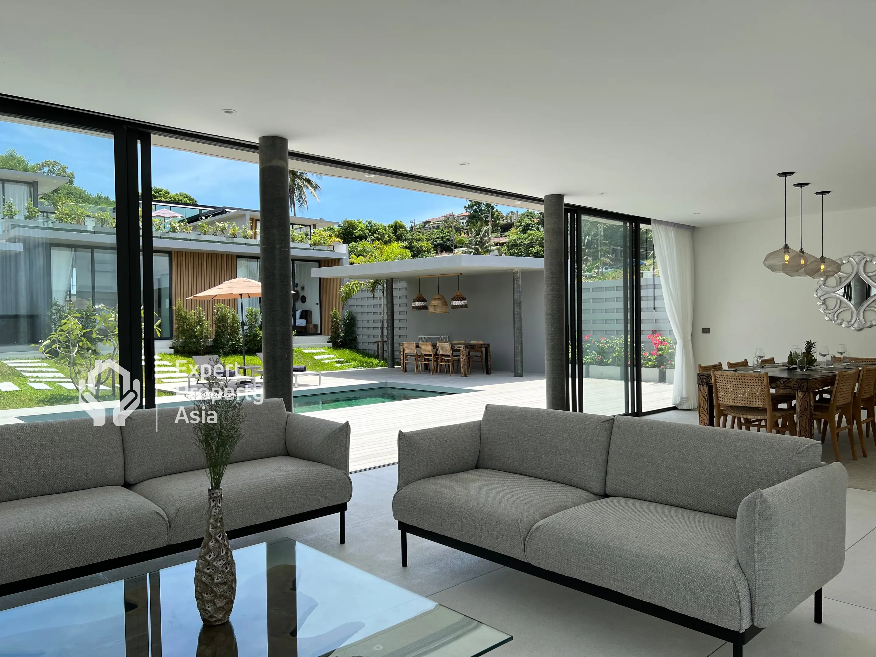 "Luxury Villa Estate for Sale in Choengmon – Prime Beachside Investment in Koh Samui"
