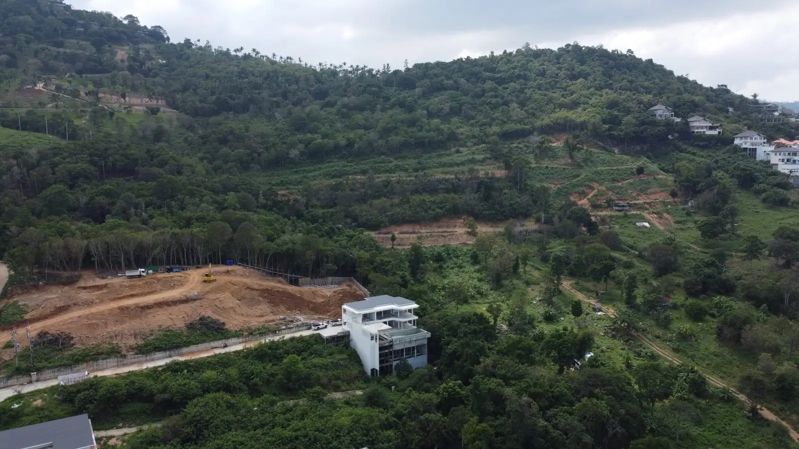 Villa de 5 chambres avec vue sur la mer à Bophut Koh Samui "En pleine propriété"