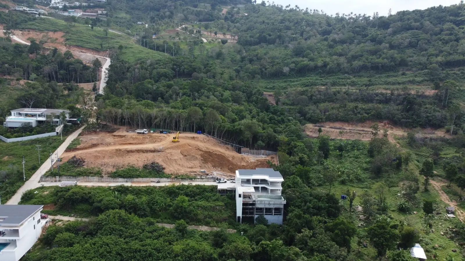 Villa de 5 chambres avec vue sur la mer à Bophut Koh Samui "En pleine propriété"