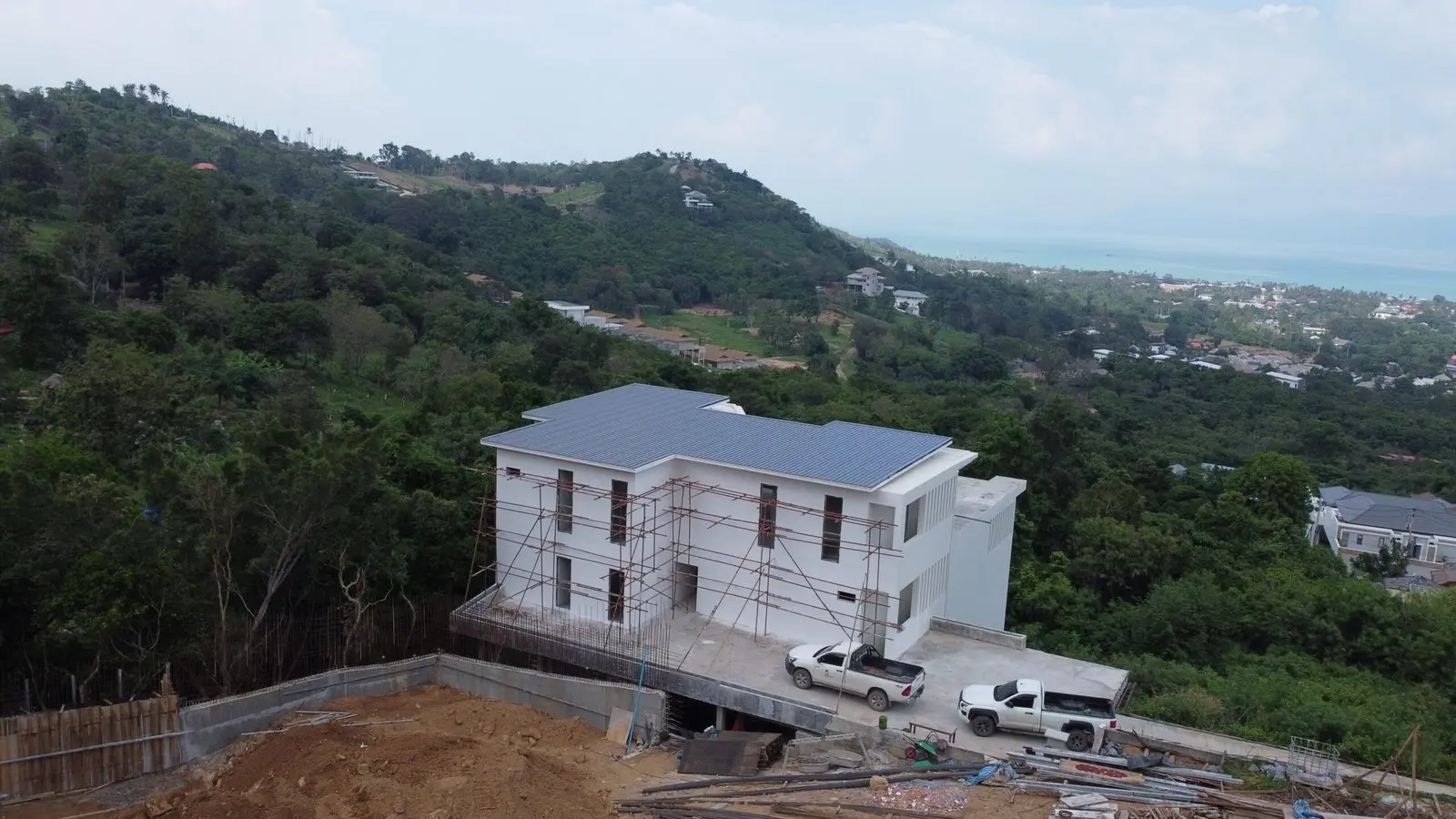 Villa de 5 chambres avec vue sur la mer à Bophut Koh Samui "En pleine propriété"