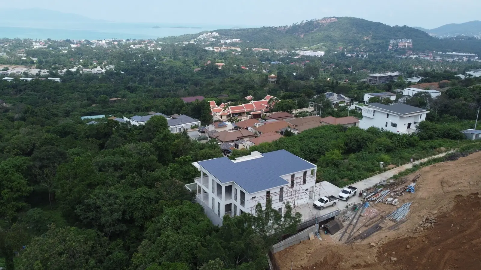 Villa de 5 chambres avec vue sur la mer à Bophut Koh Samui "En pleine propriété"