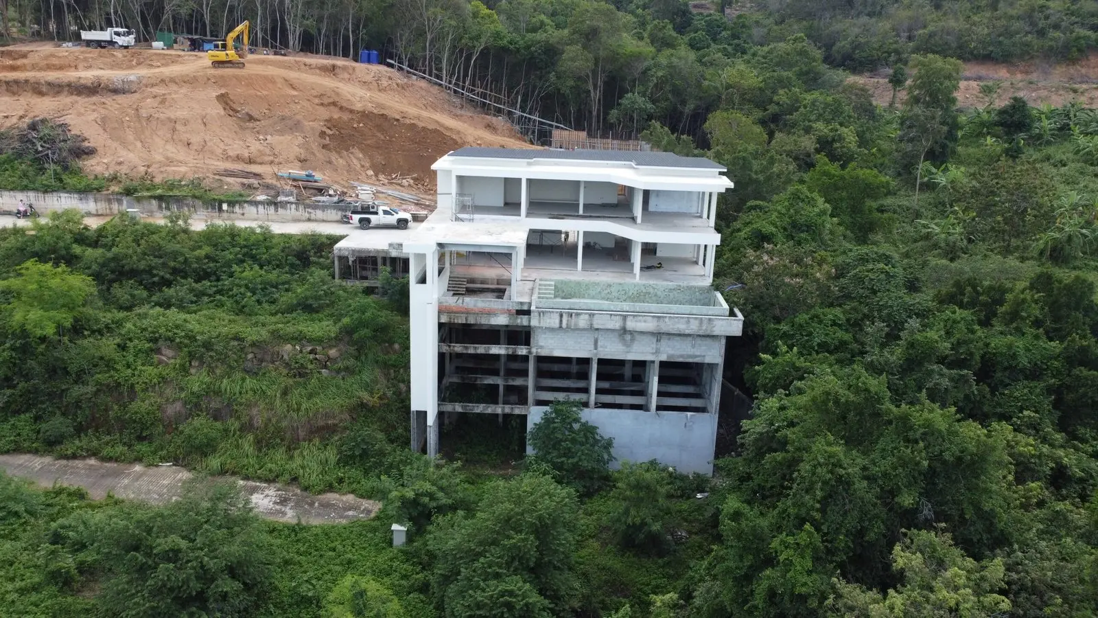 Villa de 5 chambres avec vue sur la mer à Bophut Koh Samui "En pleine propriété"